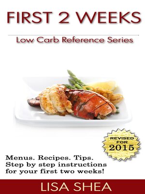 cover image of First 2 Weeks--Low Carb Reference